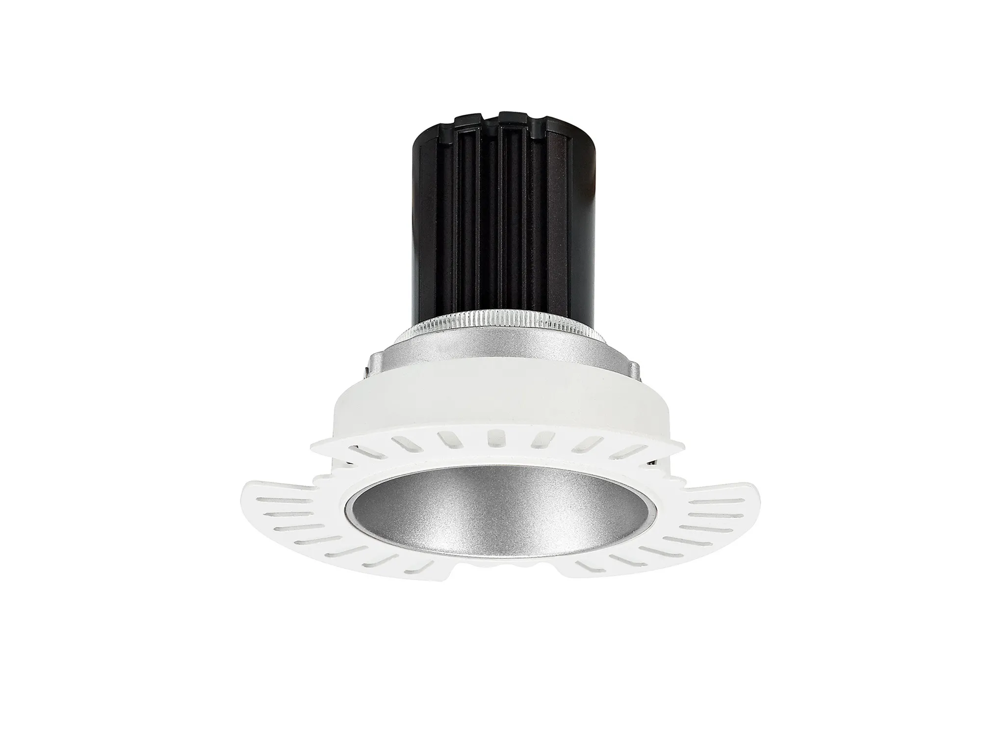 Basy A 10 Tridonic Powered 10W 2700K 710lm 36° CRI>90 LED Engine Silver Adjustable Recessed Spotlight, IP20 DM200990  Dlux Basy A 10